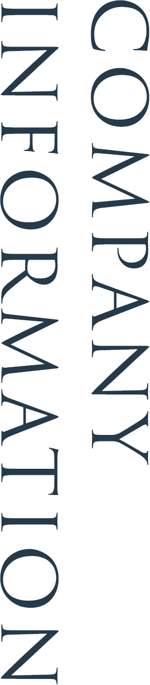 COMPANY INFORMATION